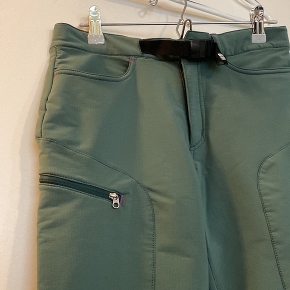 Columbia cropped hiking pants Size XS moss green - Picture 2 of 5